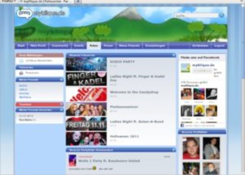 myKlique Screenshot 2